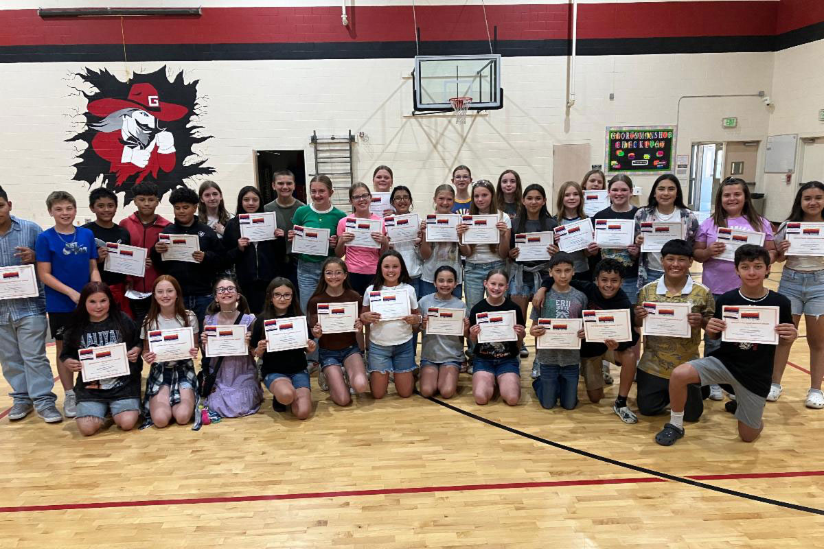 Gooding 6th Grade Awards